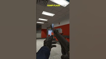 CS2 Nuke Ramp Flash To Push Tricks #shorts
