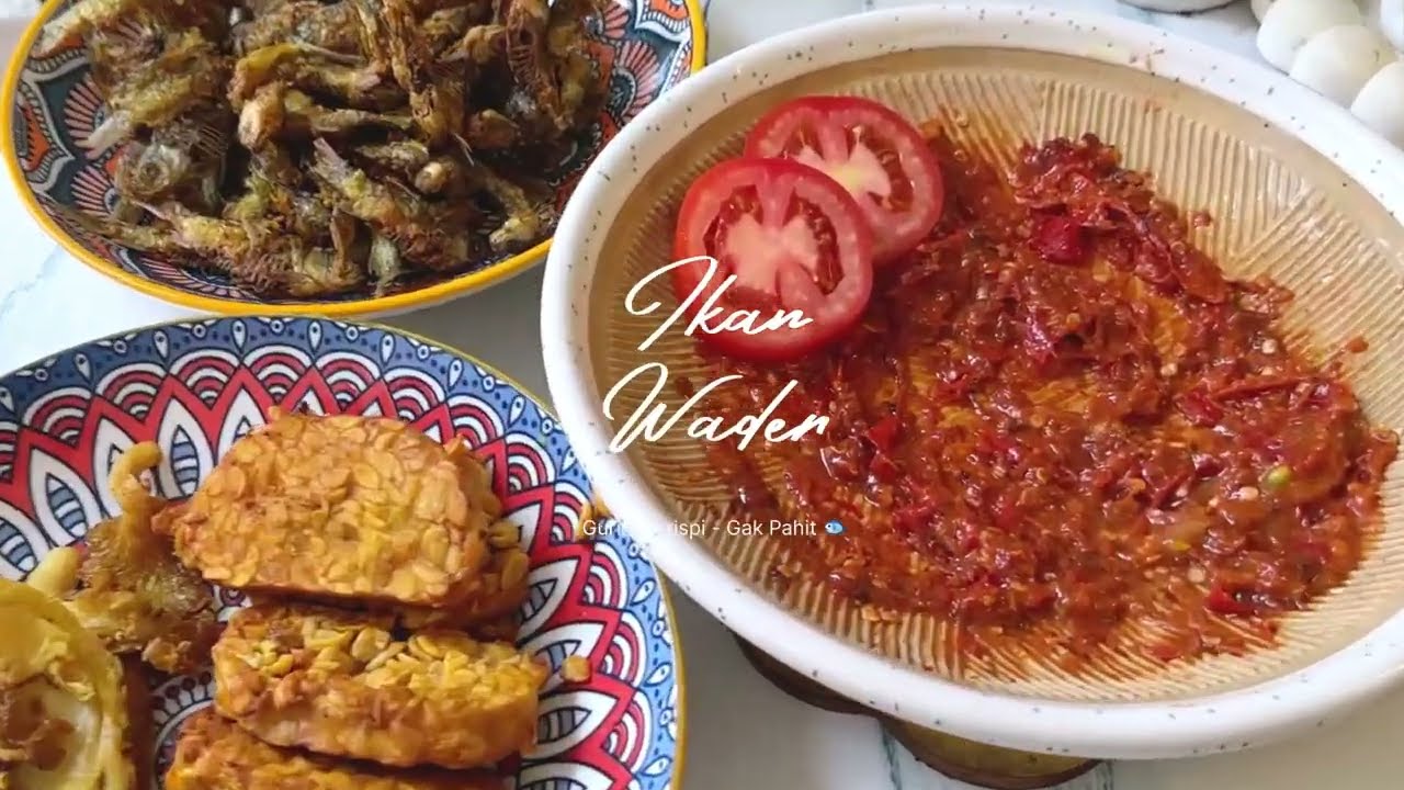 Cara Menggoreng Ikan Wader Renyah - Gurih - Tidak Pahit