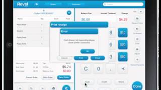 iPad POS Training Video - Quick Service Restaurant: Tip Amount screenshot 3