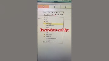 Excel tricks and tips ll excel shorts video ll #exceltips #shots #shortvideo