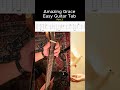 aAmazing Grace Easy Guitar Tab Part 2 #guitar #music #guitarist #tutorial #guitarlesson #cover