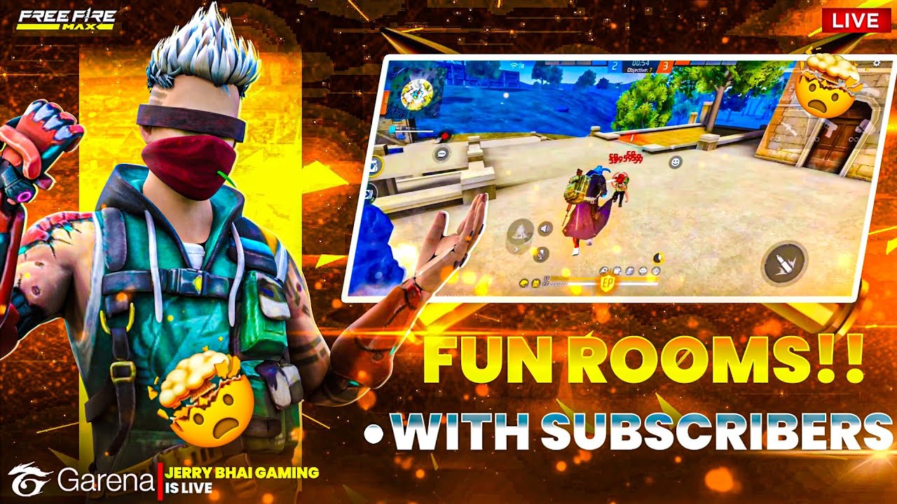 FREE FIRE LIVE IN TELUGU || JERRY BHAI GAMING || #freefirelivetelugu # ...