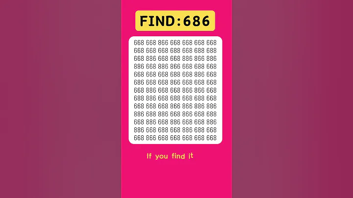 Find odd numbers - 686 - #odd #quiz #braintest
