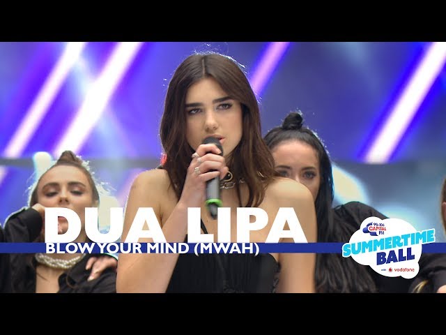 Dua Lipa - 'Blow Your Mind (Mwah) (Live At Capital's Summertime Ball 2017) class=