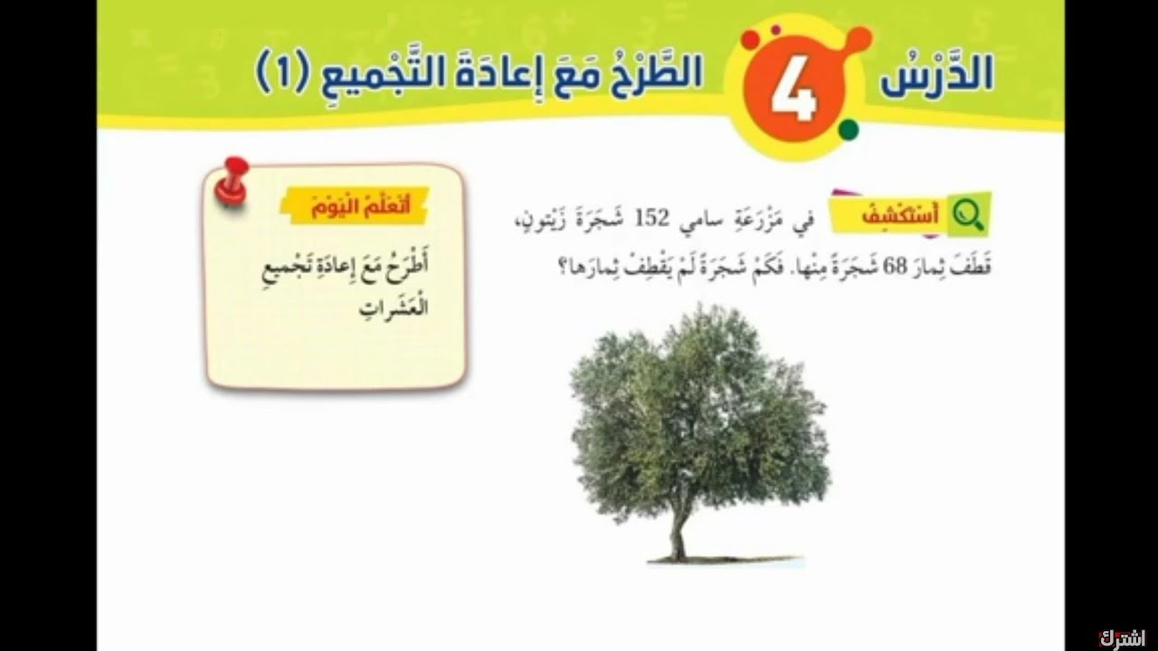 اعادة التجميع في الطرح