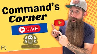 Command's Corner LIVE ft. Copper Johns - 5 New Products & GIVEAWAYS!