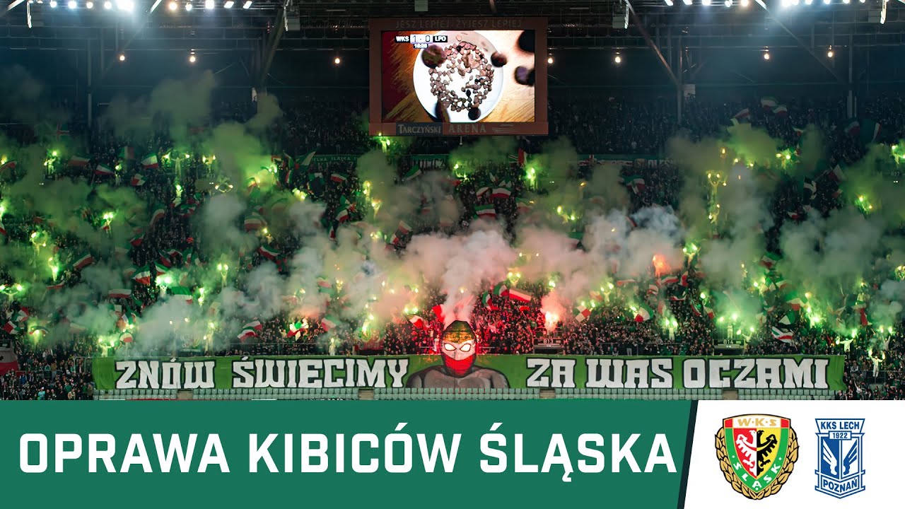Oprawa kibiców Śląska - 