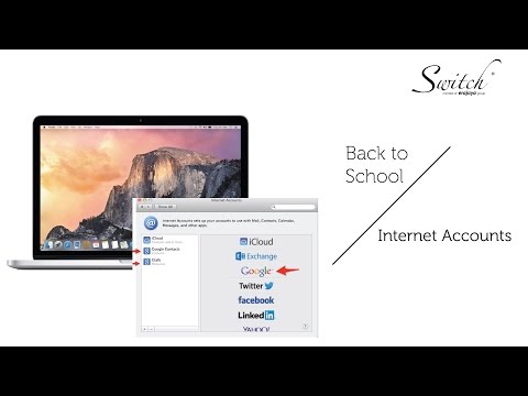 Internet account for Mac