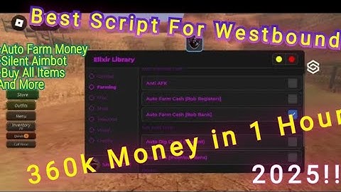 Westbound Script | Auto Farm | Aimbot and More (Roblox