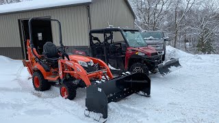 #975 Plow? Snow Pusher? Tractor? Side x Side? Which will work for you?