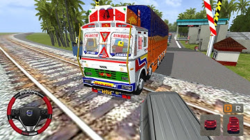 Tata 4925C Truck Mod For Bussid - Bus Simulator Indonesia Gameplay 😲 - Bus Game 