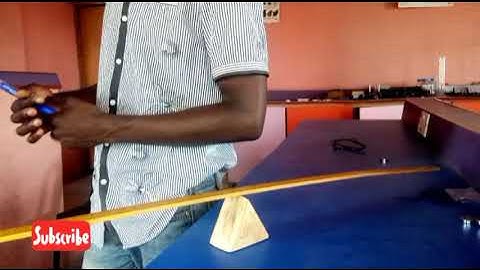 WAEC Physics Mechanics practical  2022 | The Logic Tutor