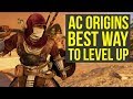 Assassin's Creed Origins Tips BEST WAY TO GET FAST XP (Assassin's Creed Origins Fast XP - AC Origins