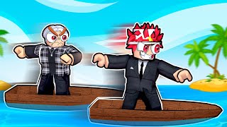 I GOT THE FASTEST BOAT! (Build A Boat)