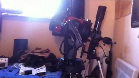 Controlling telescope with sky q link