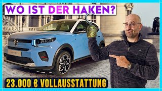 Citroen e-C3: So viel ELEKTROAUTO zu dem PREIS??