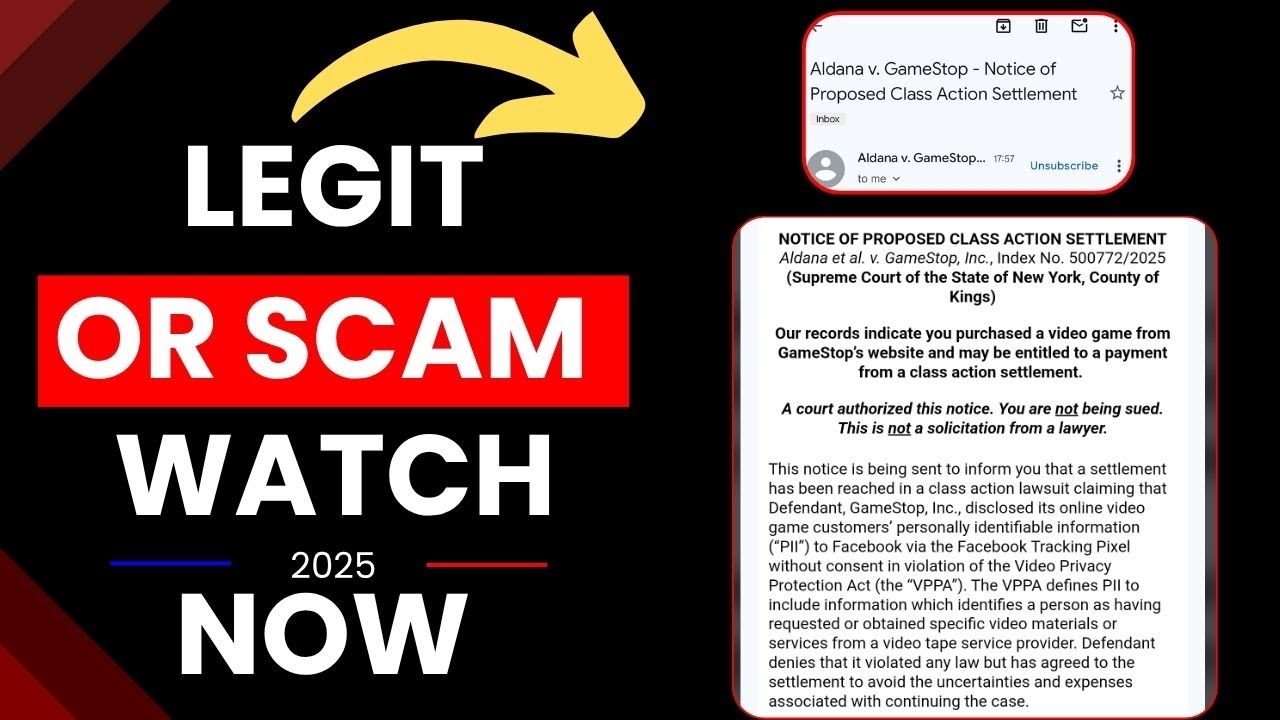 Aldana V. GameStop, Inc - Class Action Settlement, Payout & Eligibility