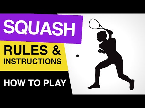 Squash Rules : How to Play Squash : Rules of Squash Game