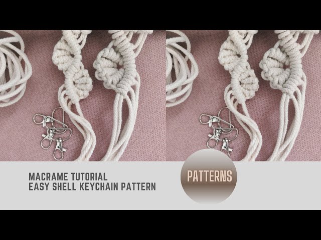 Macrame Keychain Pattern – Tutorial Series