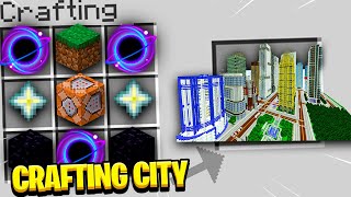 CRAFTING MINI INDIA in MINECRAFT