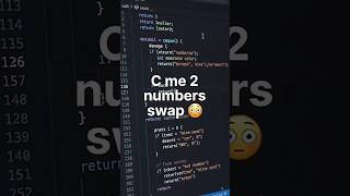 Information Two numbers Swap in C programing #shorts #python Guide