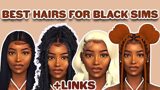 BOMB HAIRS FOR BLACK/ETHNIC SIMS | FREE DOWNLOAD LINKS+| SIMS4