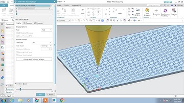 #NX CAM #CURVE POINT DRIVE #Transform toolpath