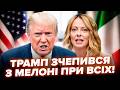Італія гуде! Трамп ВИЗВІРИВСЯ на Мелоні! НАГРУБИВ ПРИ ВСІХ – не повірите, що ляпнув. ОЦЕ ПОЧАЛОСЬ