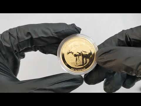 2021 1 oz Australian Gold Kangaroo Perth Mint Coin at Bullion Exchanges