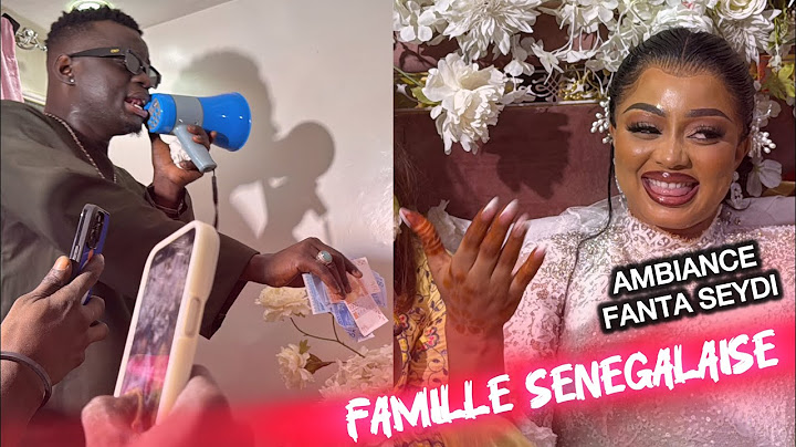 Ambiance bou nekh de l’actrice fanta seydi famille sénégalaise et babacar bongo a son mariage