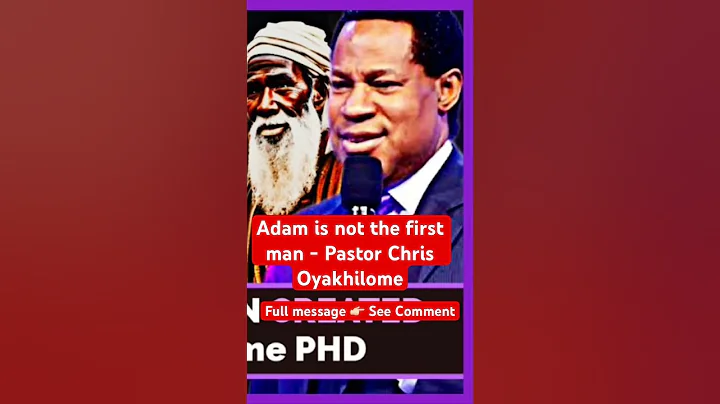 Mystery of First Man - Pastor Chris Oyakhilome #shortsfeed #shorts #shortsvideo #Adam #thefirstman
