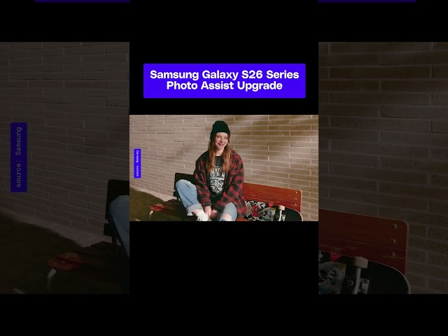 Samsung Galaxy S26 series' Photo Assist can now combine photos.
