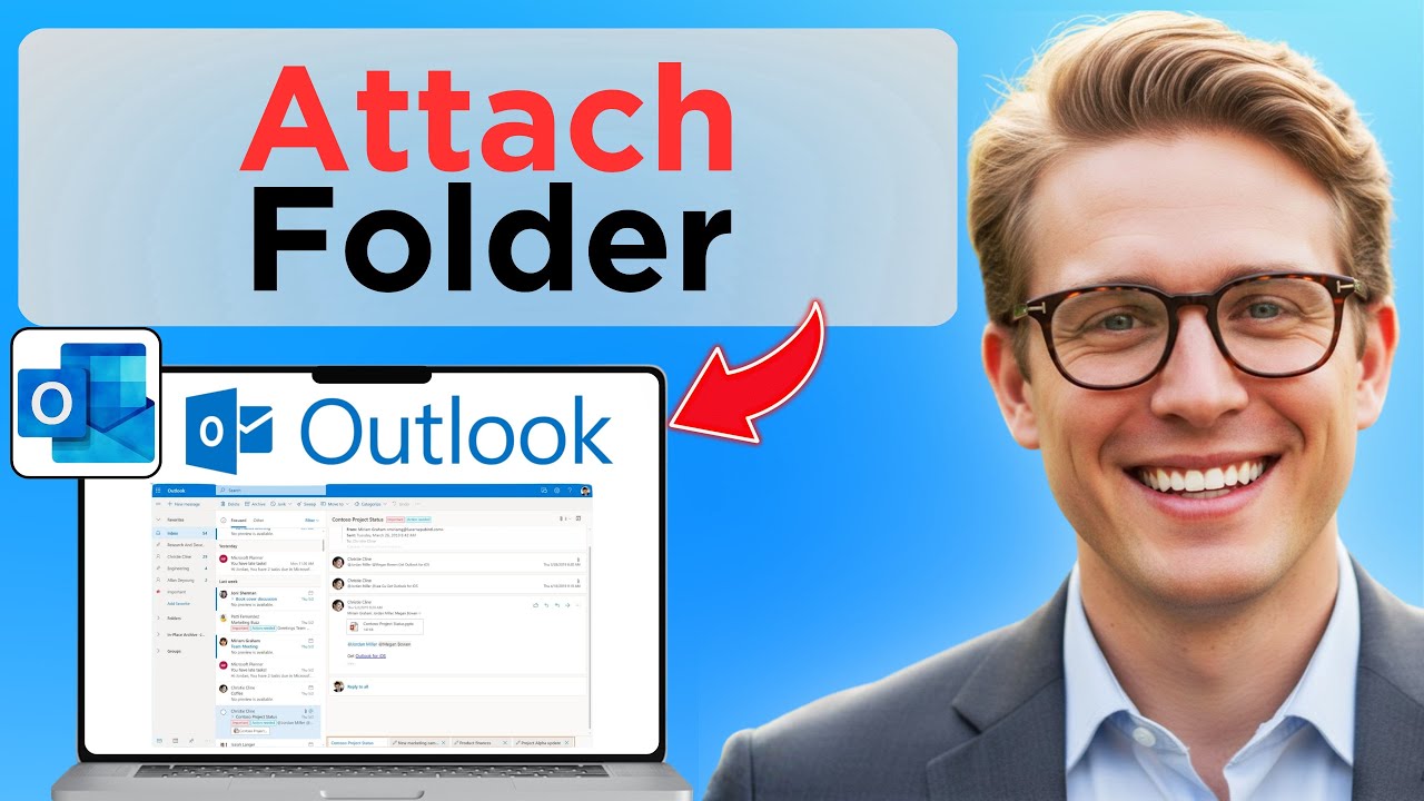 How To Attach A Folder To An Email In Microsoft Outlook (Full Guide ...