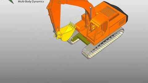 MBD for ANSYS - Excavator