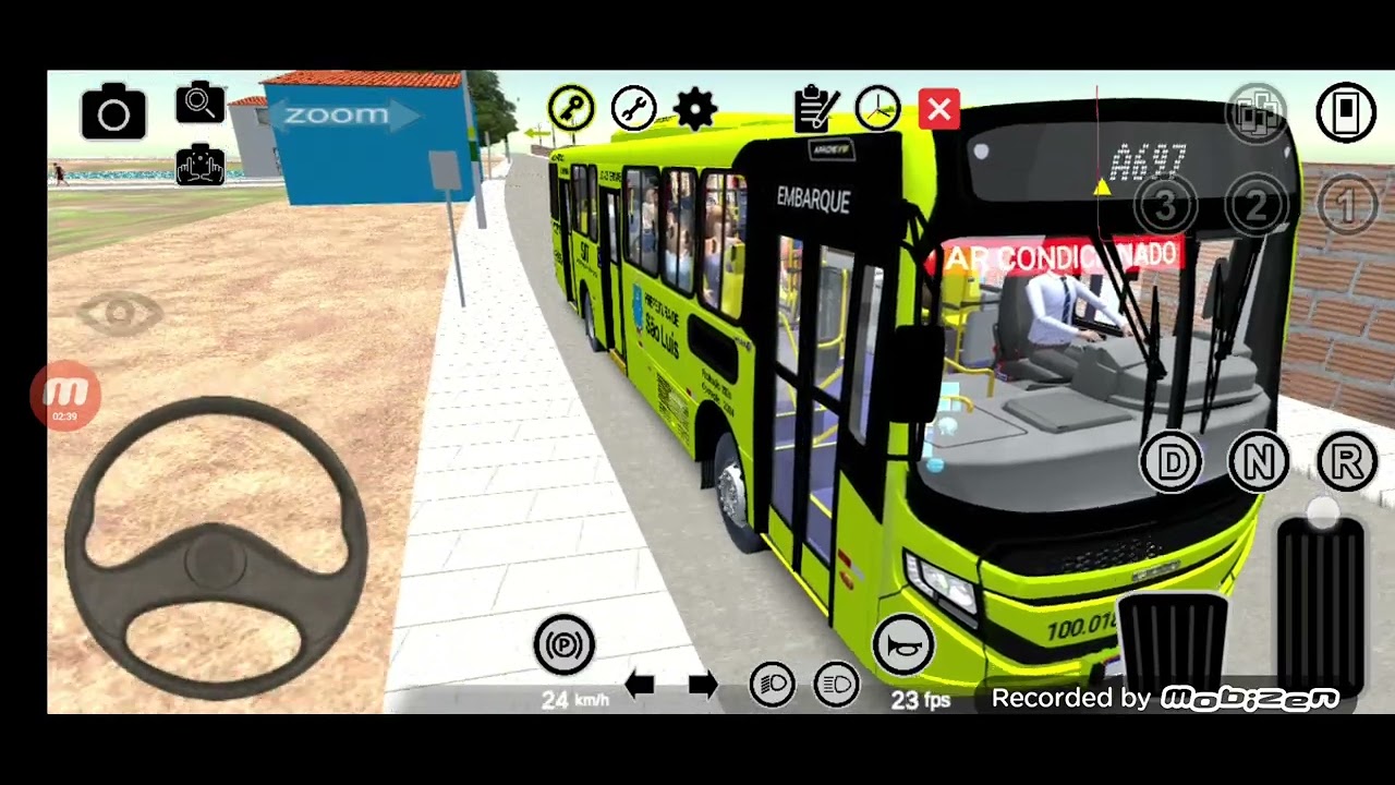 Fazendo a linha A697 RECANTO DOS PASSAROS