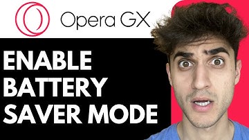 How to Enable Battery Saver Mode in Opera GX