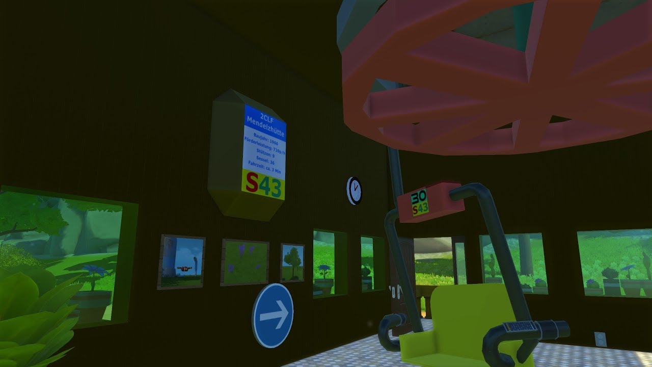 Projekt Bergbahnen Mendelz v1 (2CLF Mendelzhütte) || Scrap Mechanic