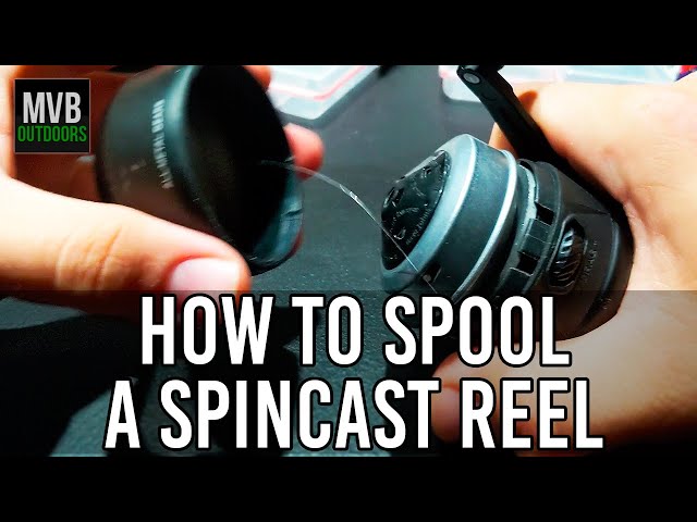 HOW TO SPOOL Spincast Reel, How do they work?