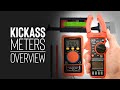 KickAss Multimeter Range - Anderson Watt Meter, DC/AC Clamp Meter and more!