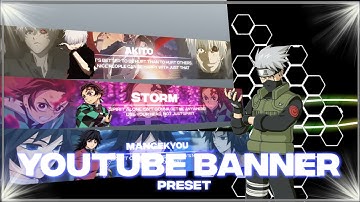 YouTube banner preset [Alight motion]