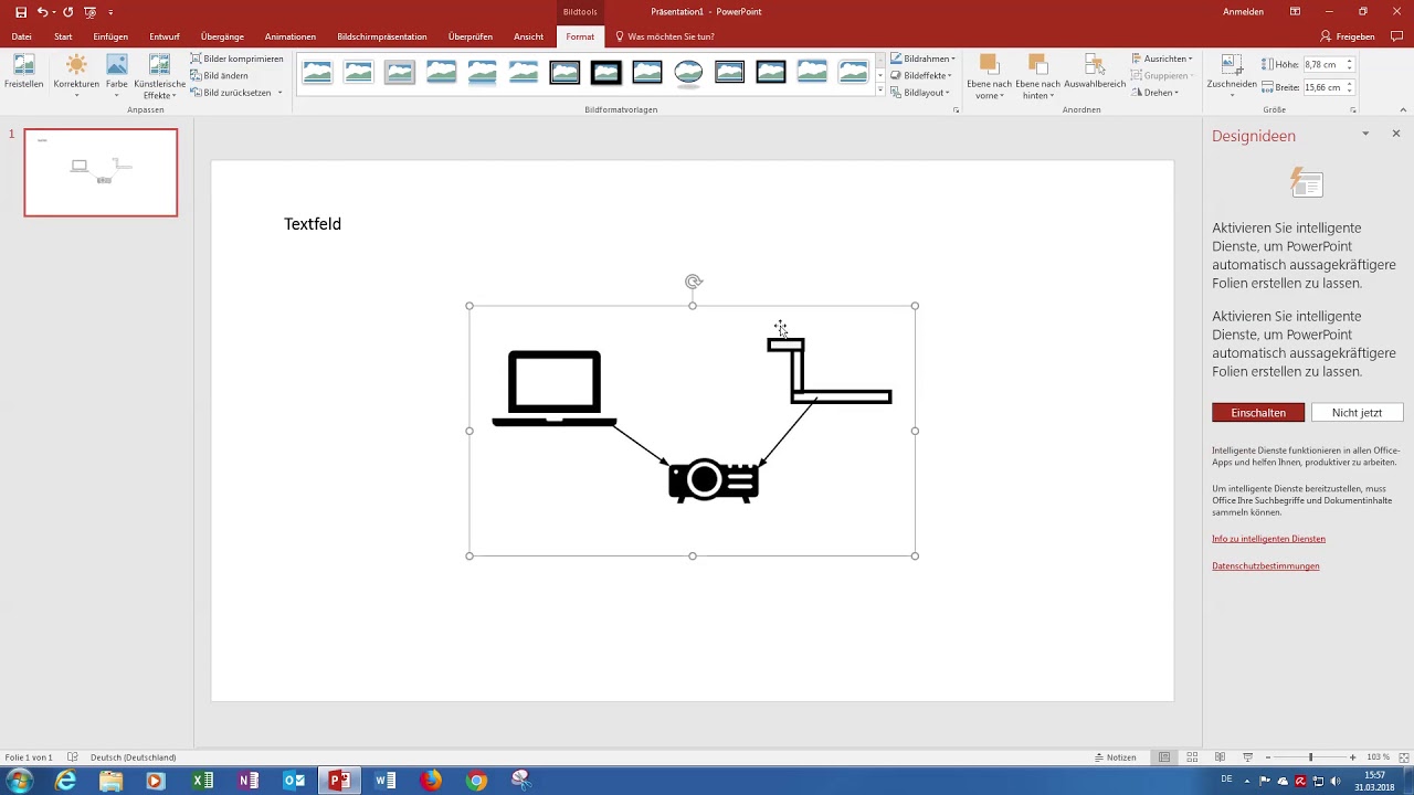 Powerpoint Grundlagen Folie Mit Inhalt Fullen Youtube