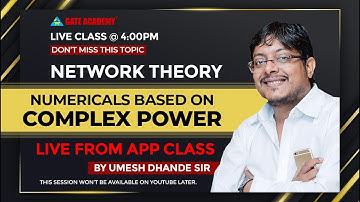 Numericals Based on Complex Power | Don