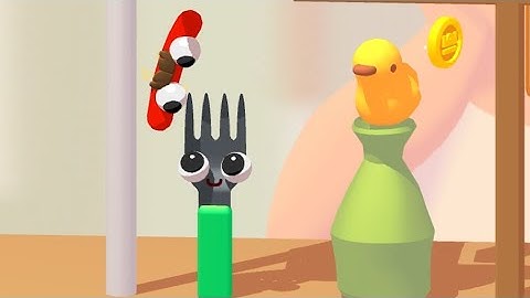 Fork N Sausage - All Levels Gameplay Android, iOS