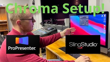 How to use Chroma Key with Sling Studio from Propresenter 7
