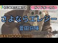 さよならエレジー/菅田将暉/ギター弾き語り練習用動画(コード/ストローク/歌詞/歌)初心者向けの簡単な弾き方もあります!