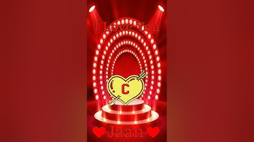 🥀C COUPLE NAME ART❤️ WHATSAPP STATUS VIDEO ❤️#status #shorts #short #whatsappstatus #name #ytshorts