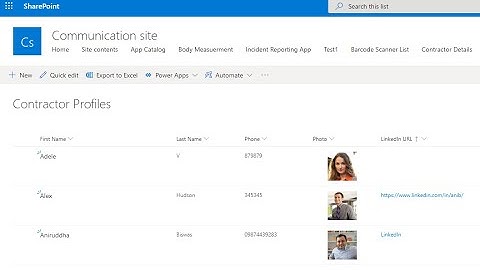 How to do in Power Apps - 1: Update Picture or Hyperlink Column in SharePoint from PowerApps