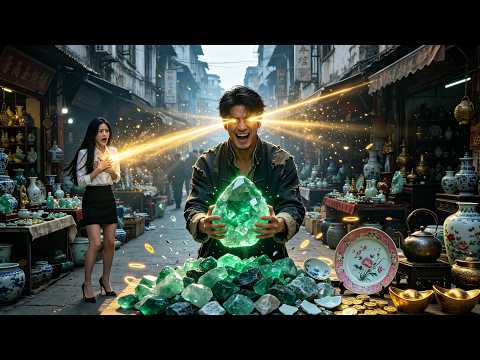 Pobre chico vende piedra familiar,obtiene visión para antigüedades,halla tesoros y se vuelve magnate