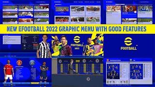 PES 2017 | New eFootball 2022 Graphic Menu With Fantastic Features