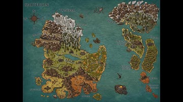 Creating a fantasy map with Inkarnate (Timelapse)